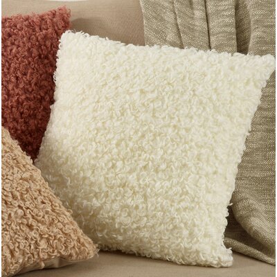Heroux Faux Lamb Fur Pillow, Cover Only