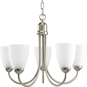 Charlottesville 5-Light Shaded Chandelier