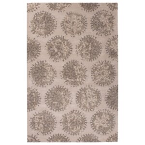 Amundson Hand-Tufted Ivory/Gray Area Rug