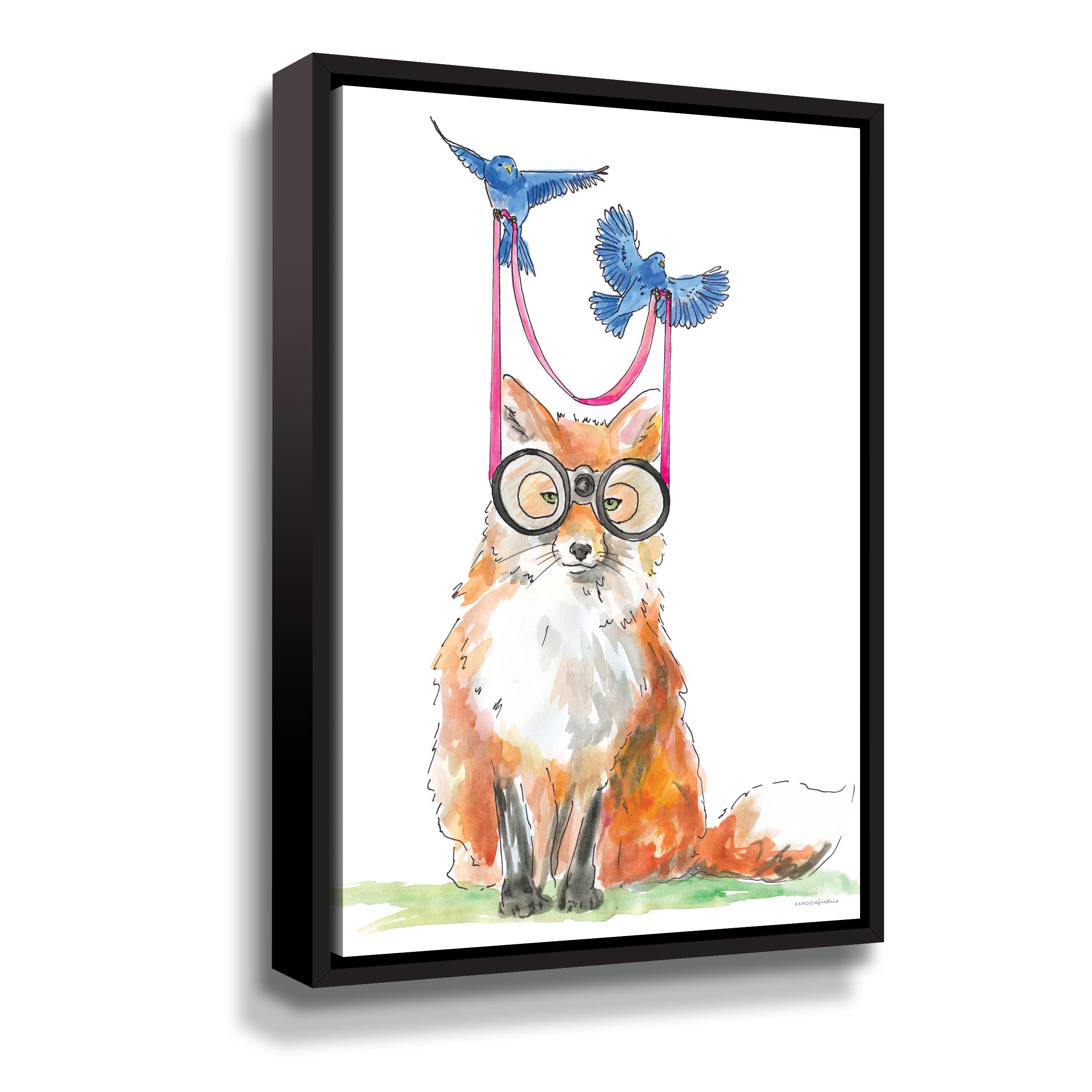 Trinx Bird's Eye View - Print on Canvas | Wayfair