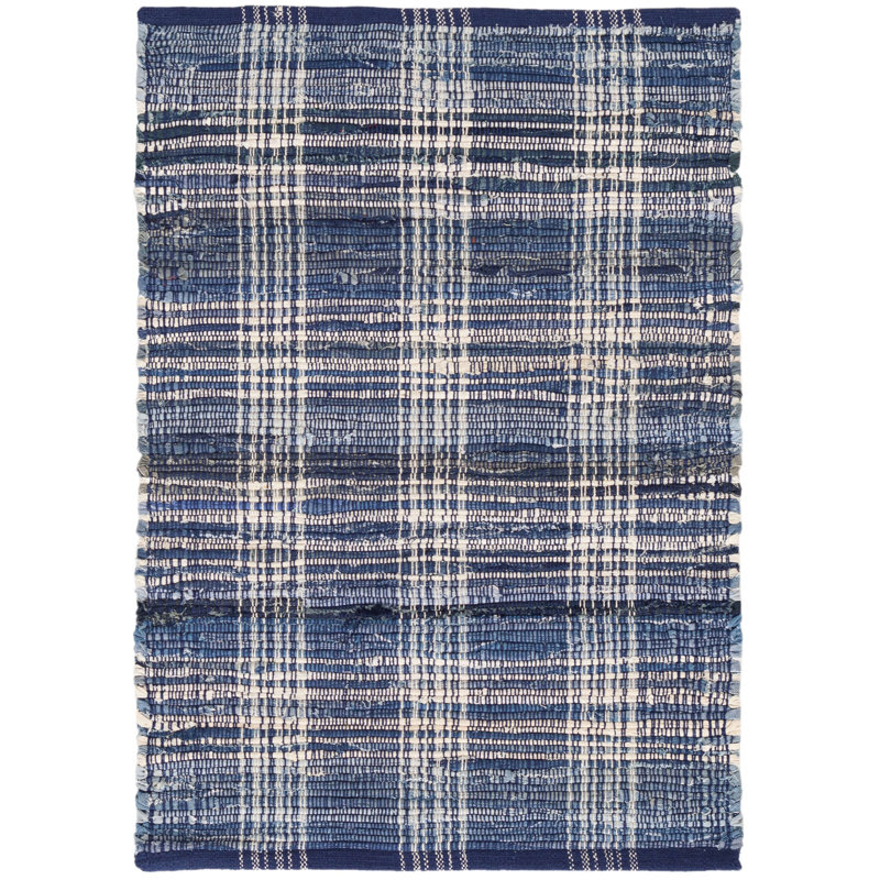 plaid blue jeans