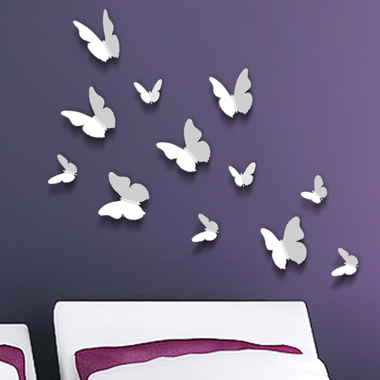 butterfly wall decals michaels