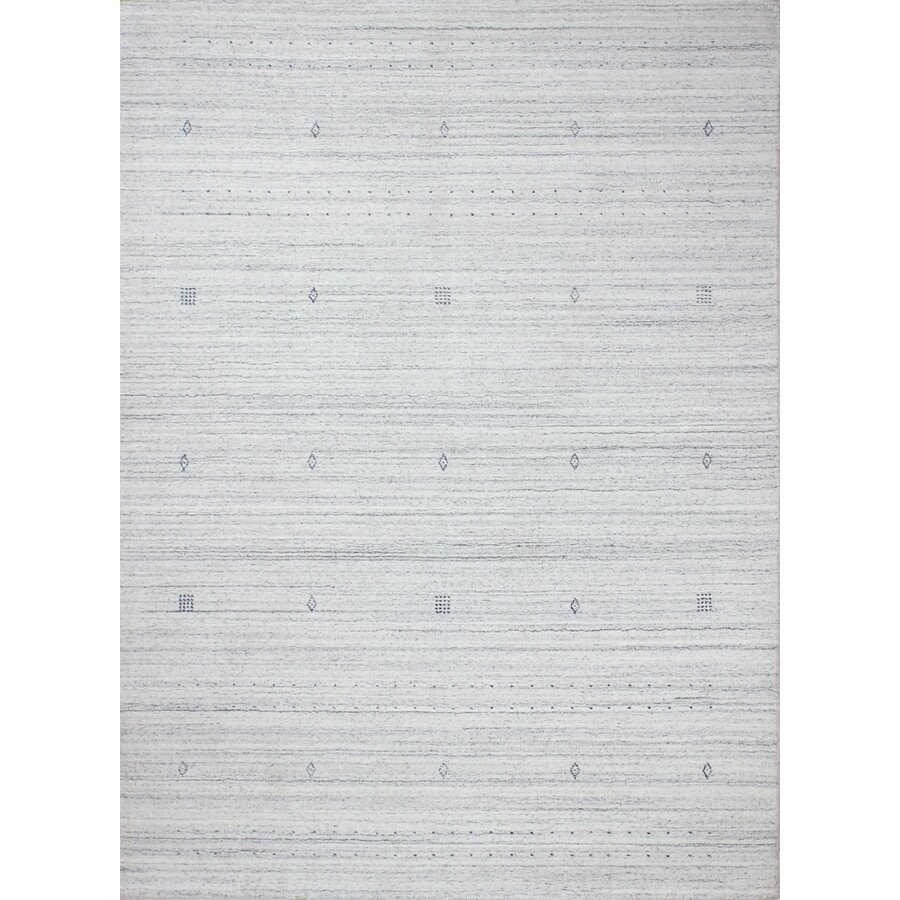 Hand Braided Wool Cream Area Rug