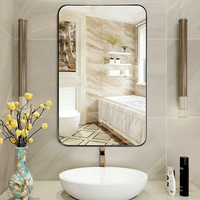Beautifully Framed Bathroom Mirrors Hallstrom Home