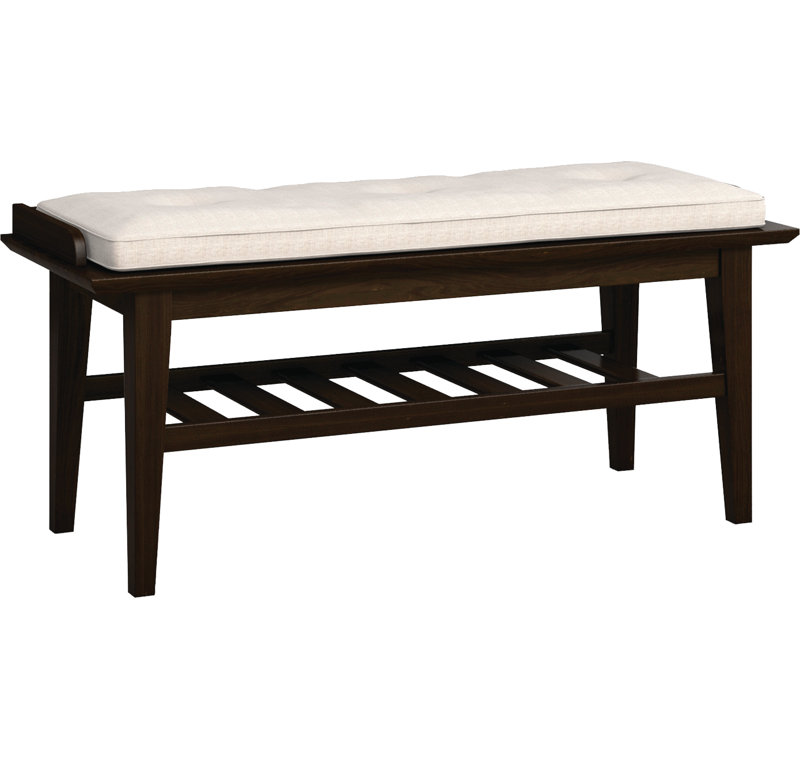 Caravel Fabric Storage Bench Wayfair