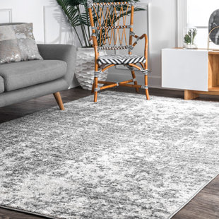 Gray Silver Rugs Joss Main Bloom Cool Gray Area Rug