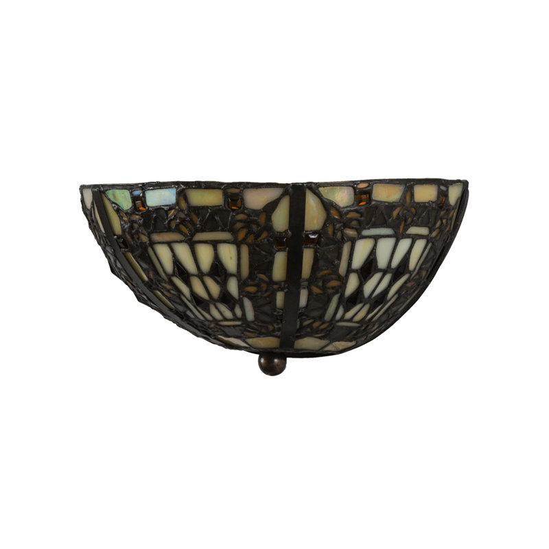Meyda Tiffany 1 Light Fleur De Lis Wall Sconce Wayfair 1 Light Fleur De Lis Wall Sconce