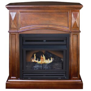 Belmont Compact Dual Fuel Fireplace