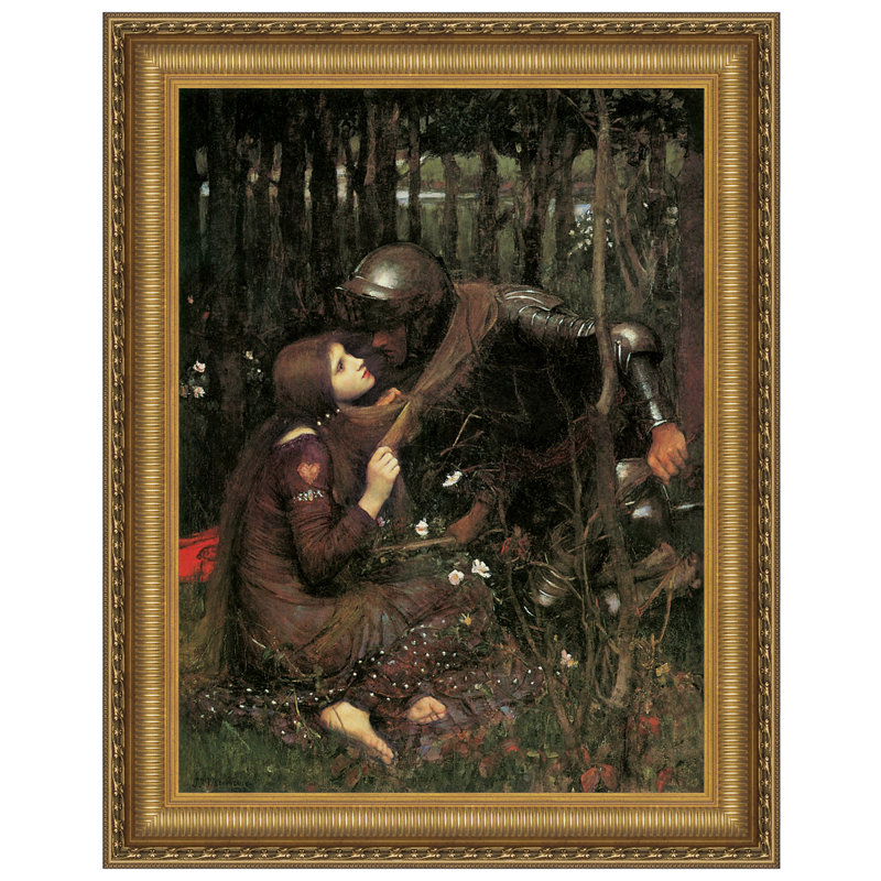 John William Waterhouse La Belle Dame sans Merci Wall Art Poster Print