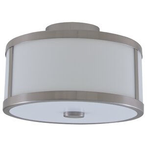 Uptown 2-Light Semi Flush Mount