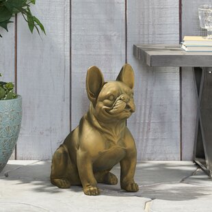Abstract Bulldog Rustic Dog Shape Garden Sculpture Planter Rust Metal Flower Pot Home Decor Animal Ornament Storage Holder Gift New