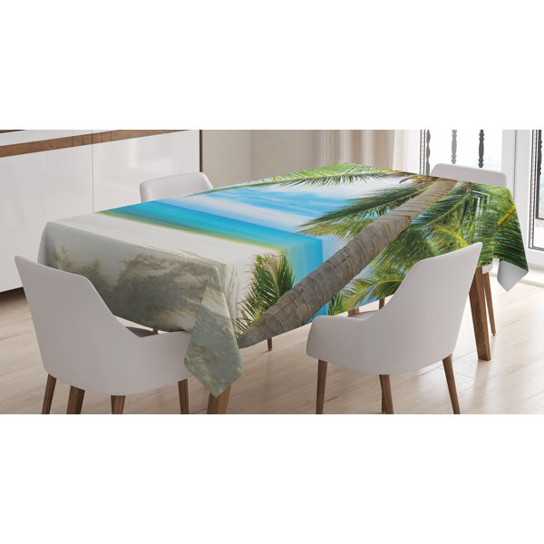 East Urban Home Ambesonne Ocean Tablecloth Shadow Shade Of A