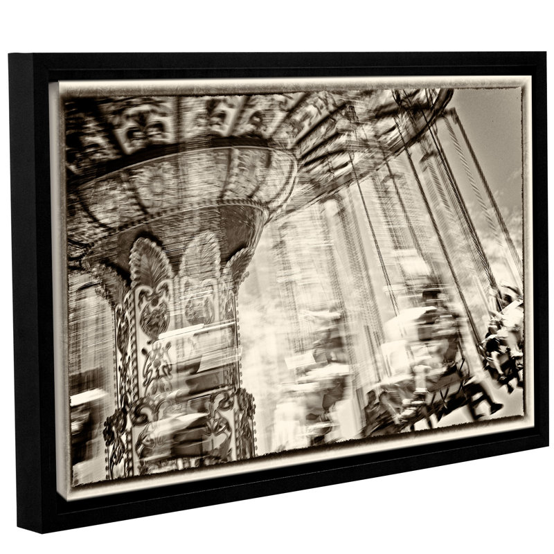 Latitude Run Dizzy Framed Photographic Print Wayfair
