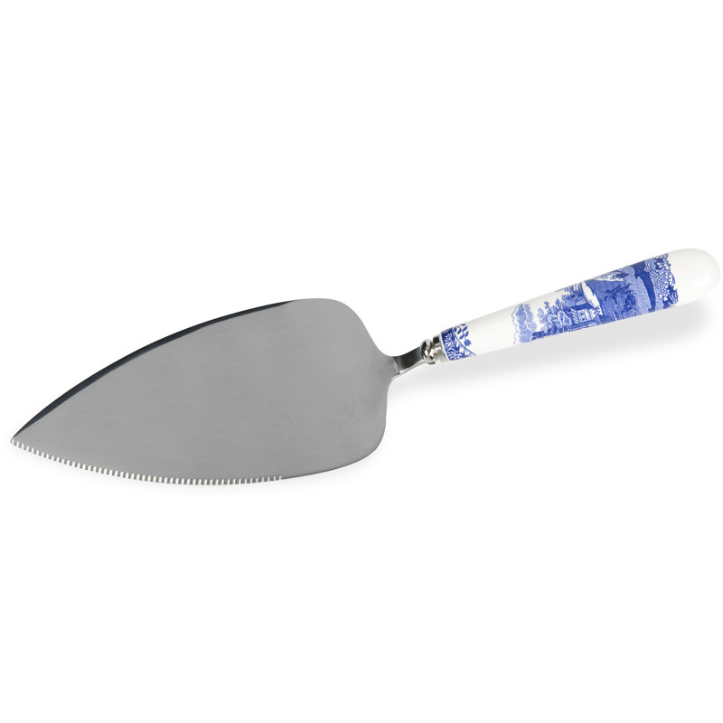 Blue Italian Cake//Pastry Server