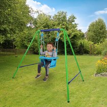Details about   Toddler Swing Seat Hanging Swing Set for Playground Swing Set Infants to Teens 