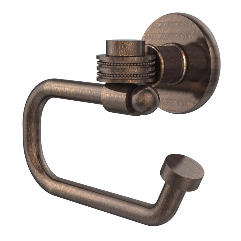 2024ED-VB Continental Wall Mounted Euro Tissue Holder with Dotted Detail