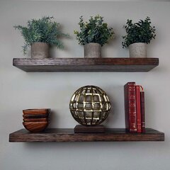 show original title Details about   Wall Shelf Wall Board Shelf Wood Rustic from structured Spruce 