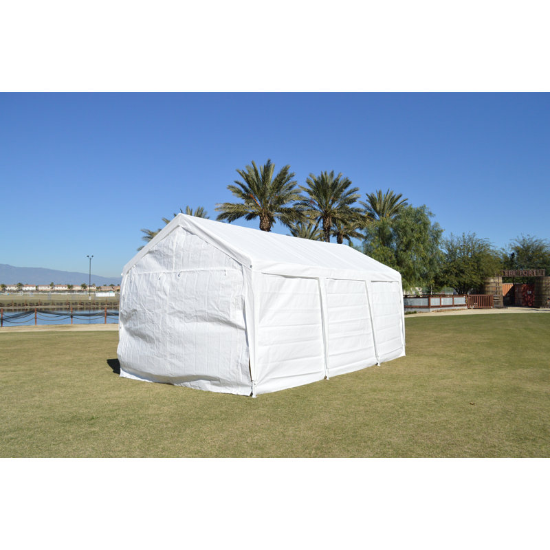 Impact Shelter Carport Shelter 11 Ft X 19 Ft Canopy Reviews Wayfair