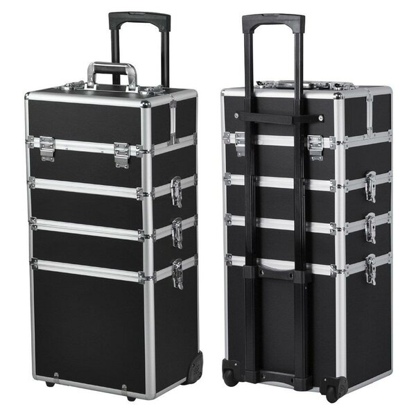 professional makeup cases on wheels