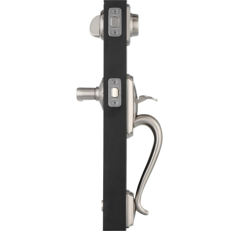 Schlage Camelot Handleset With Deadbolt And Door Lever And Rosette Reviews Wayfair