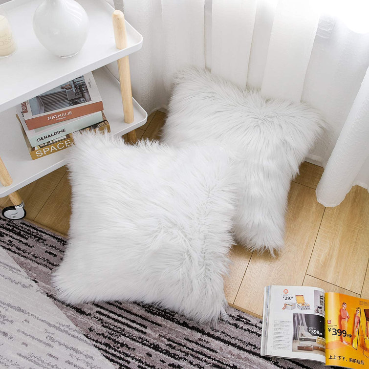 fluffy pillow set