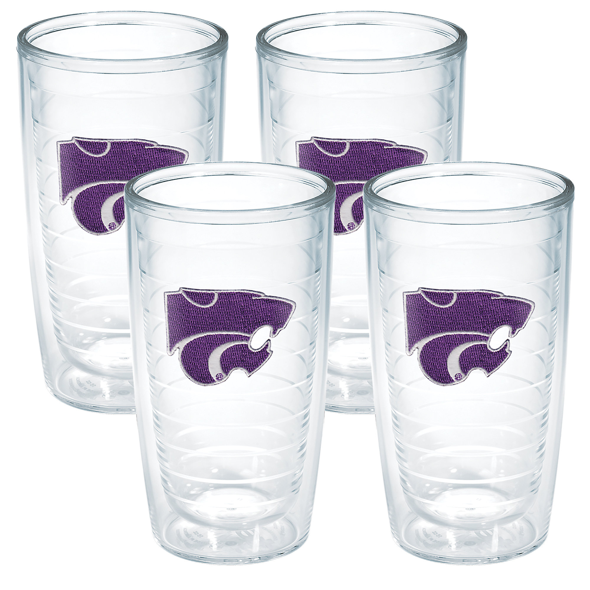 Tervis Tumbler Appalachian State 16-Ounce Double Wall Insulated Tumbler Set of 4