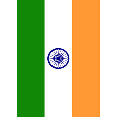 India Garden flag Toland Home Garden
