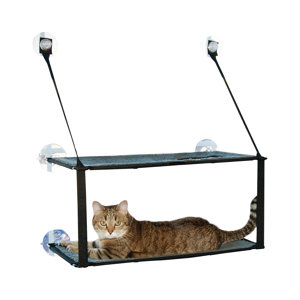 Kitty Sill Double Stack Ez Window Mount Cat Perch