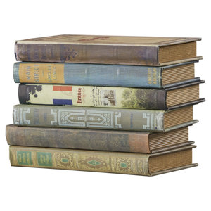6-tlg. Bücherboxen-Set von ClassicLiving
