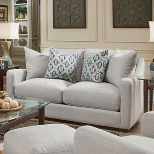 Charlaine Loveseat by Bungalow Rose Modern