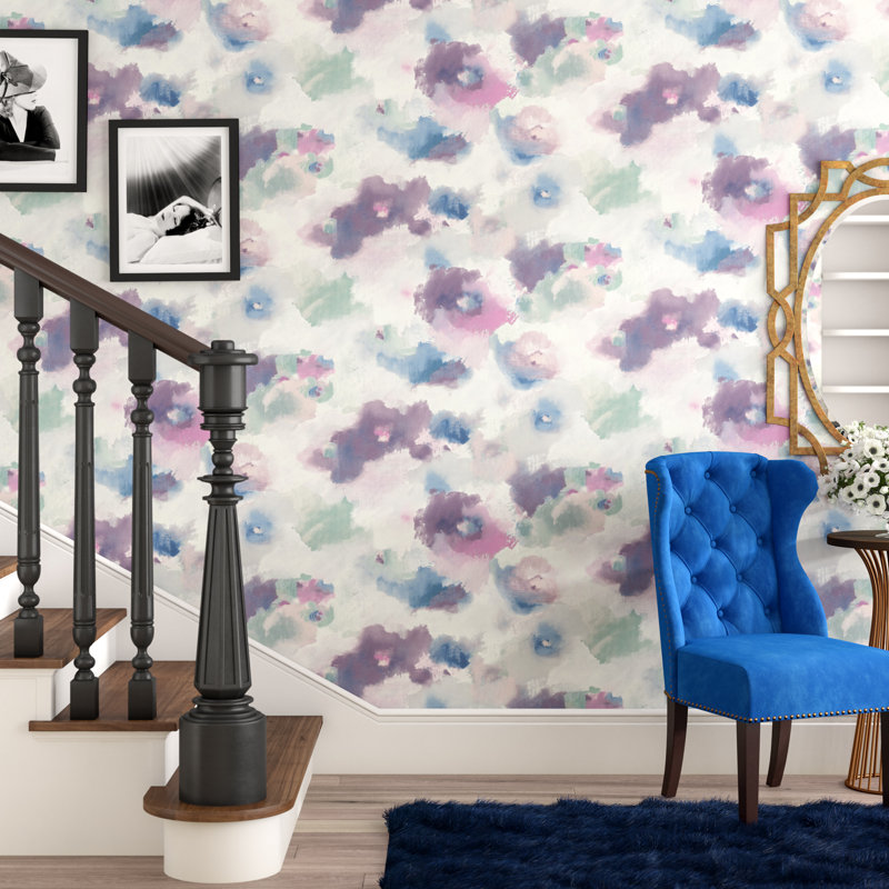 House Of Hampton Kropp Impressionist 16 5 L X 20 5 W Floral And