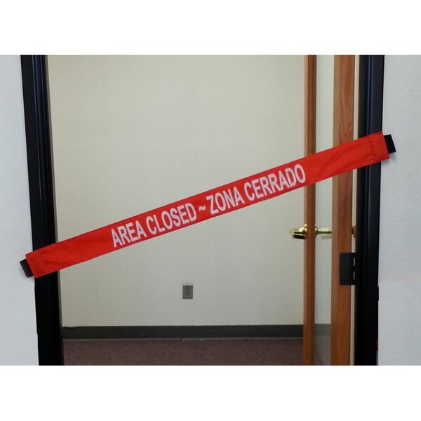 Magnetic Door Barrier Aera Closed- Bilingual | Wayfair