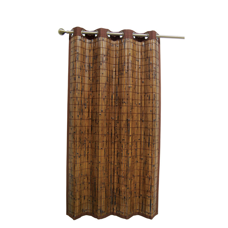 Bay Isle Home Sawyers Bamboo Grommet Top Curtain Panel Reviews Wayfair Bay Isle Home Sawyers Bamboo Grommet