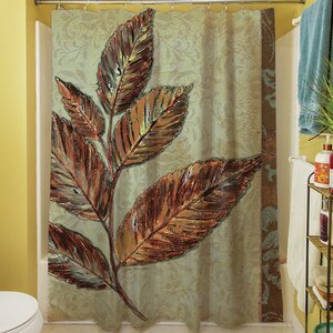 Golden Leaf I Shower Curtain