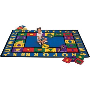 Bilingual Spanish Kids Area Rug