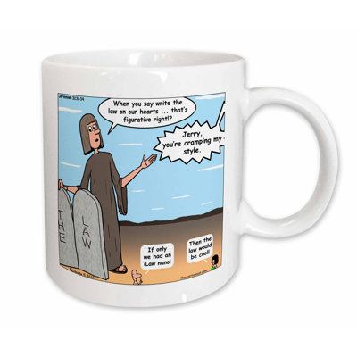 Jeremiah 31 31 34 Two Tablets for Your Heart Bible Commandments Heart Write Ipod Nano Coffee Mug East Urban Home