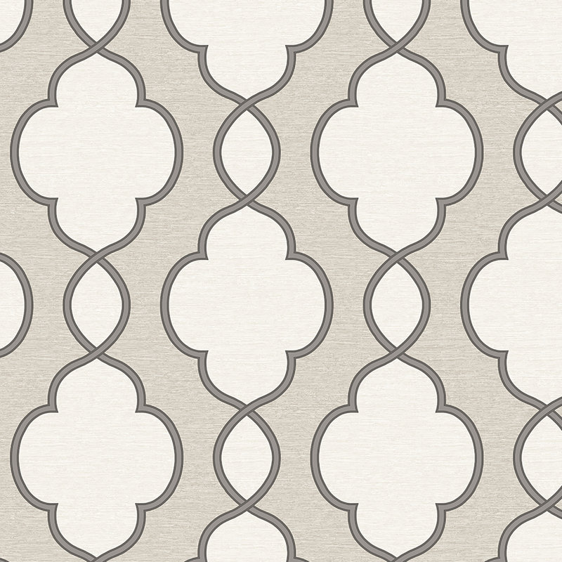 Tarbox Chain Link 33 X 20 5 Trellis Wallpaper Joss Main