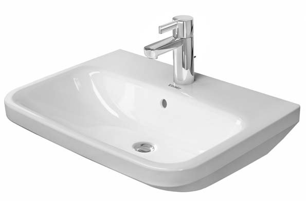 Duravit Durastyle Ceramic 22 Wall Mount Bathroom Sink With Overflow Wayfair