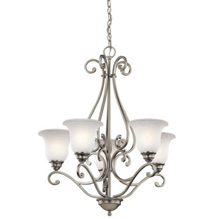 Go to store & view more images Camerena 5 Light Bowl Pendant by Kichler