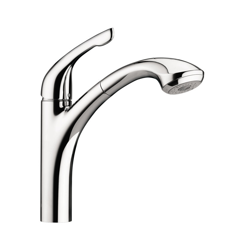 Hansgrohe Allegro E Single-Handle Pull-Out Sprayer Kitchen Faucet in Chrome