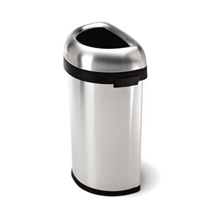 Stainless Steel 16 Gallon Trash Can