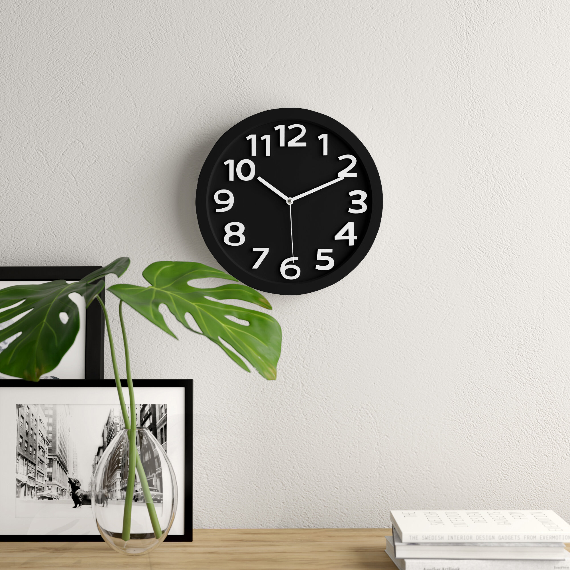 Zipcode Design Lilburn 13 Wall Clock Reviews Wayfair