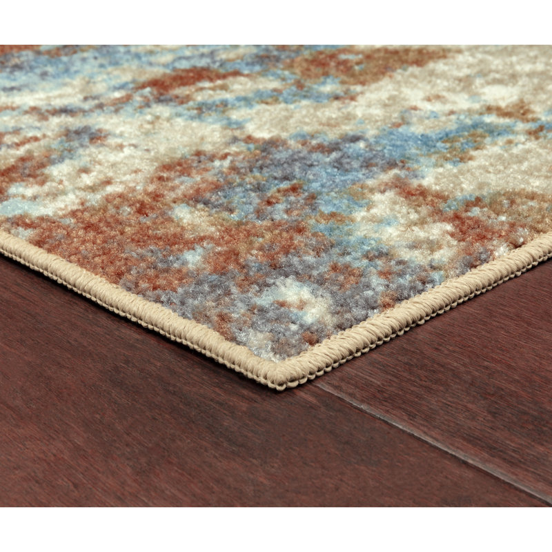 17 Stories Ahlers Tufted Ivory Brown Area Rug Reviews Wayfair