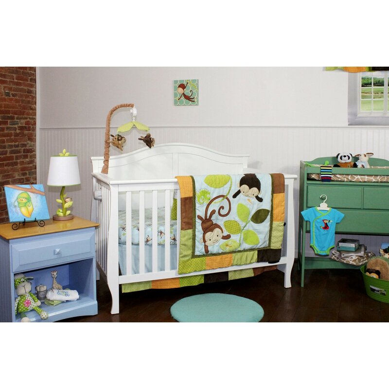 Nurture Imagination Swing 3 Piece Crib Bedding Set Wayfair