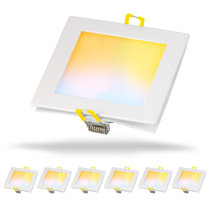 Square Rectangle Recessed Lighting Kits You Ll Love In 2021 Wayfair