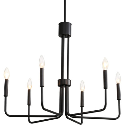 6 - Light Candle Style Classic Chandelier