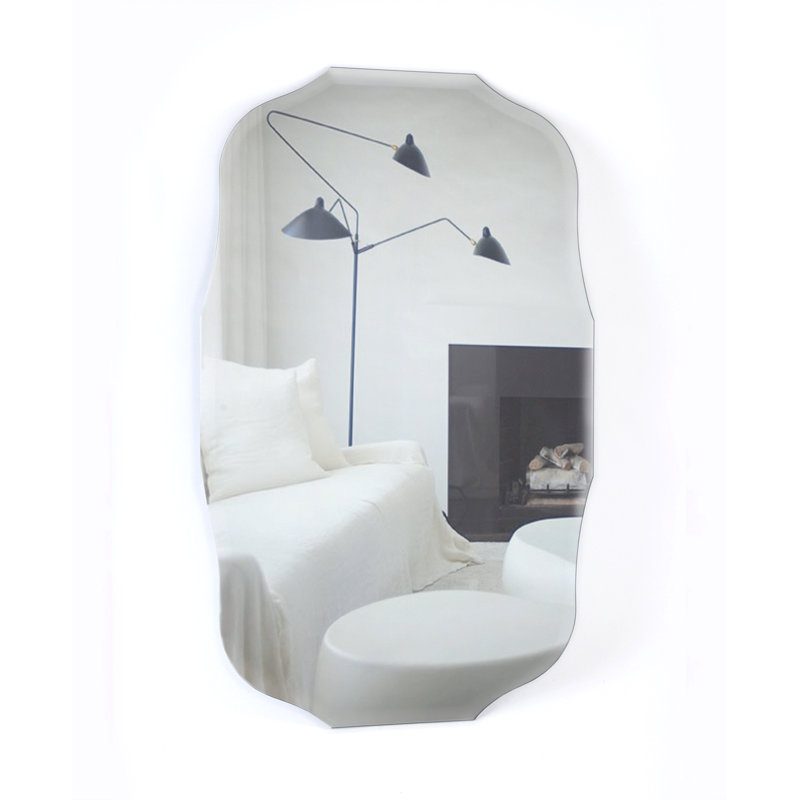Alpine Art And Mirror Madison Scalloped Decorative Beveled