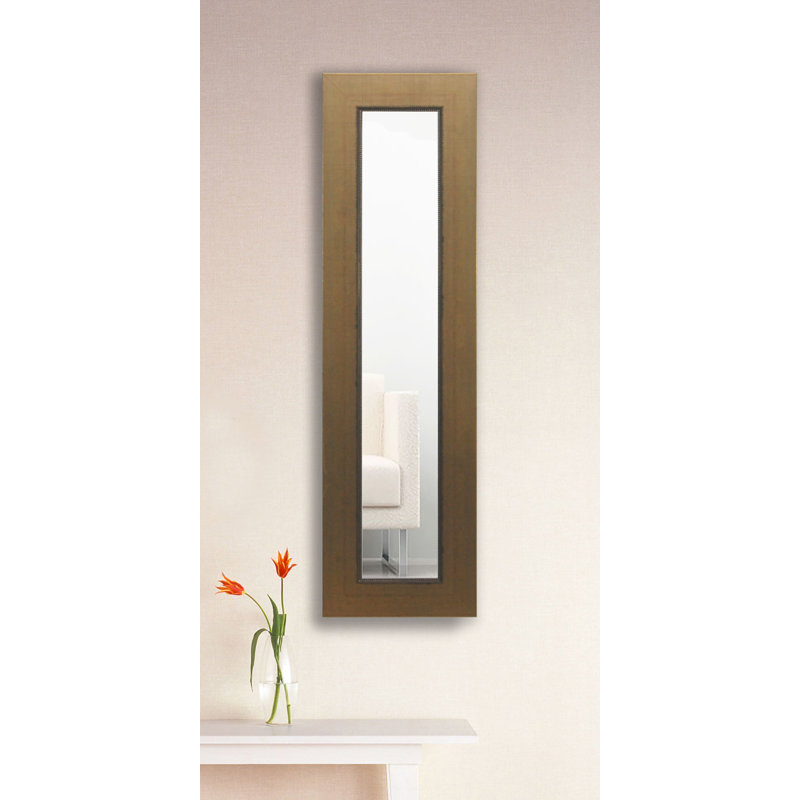 Darby Home Co Doylestown Traditional Distressed Full Length Mirror Wayfair