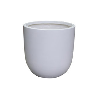 Modern White Planters Allmodern Modern Concrete Pot Planter