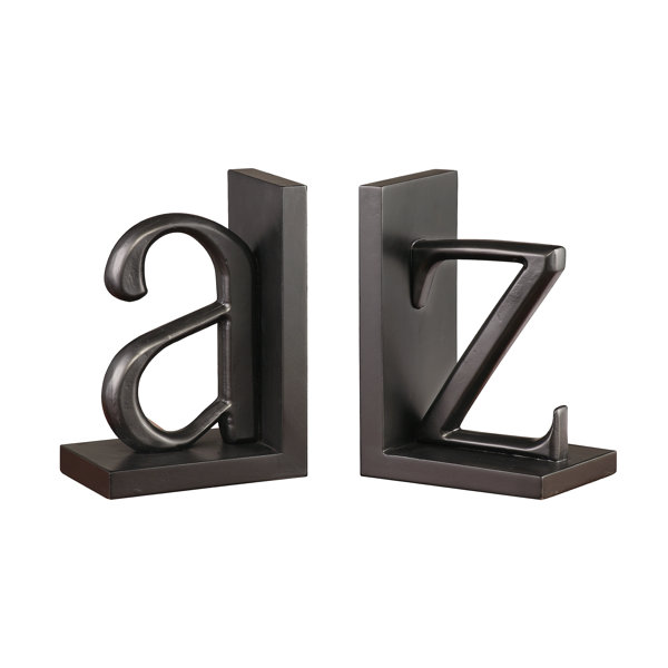 A To Z Bookends Wayfair